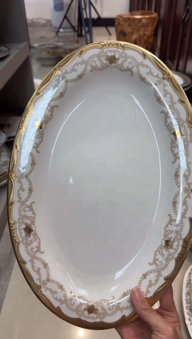 【闪购商品】瓷片14英寸鱼盘福利款