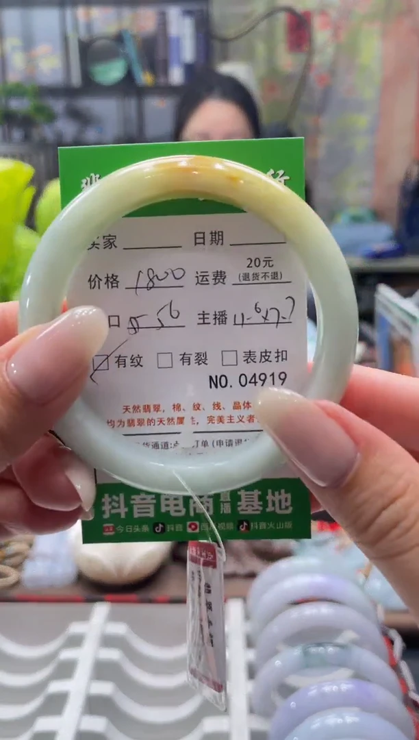 未镶嵌手镯翡翠4919****