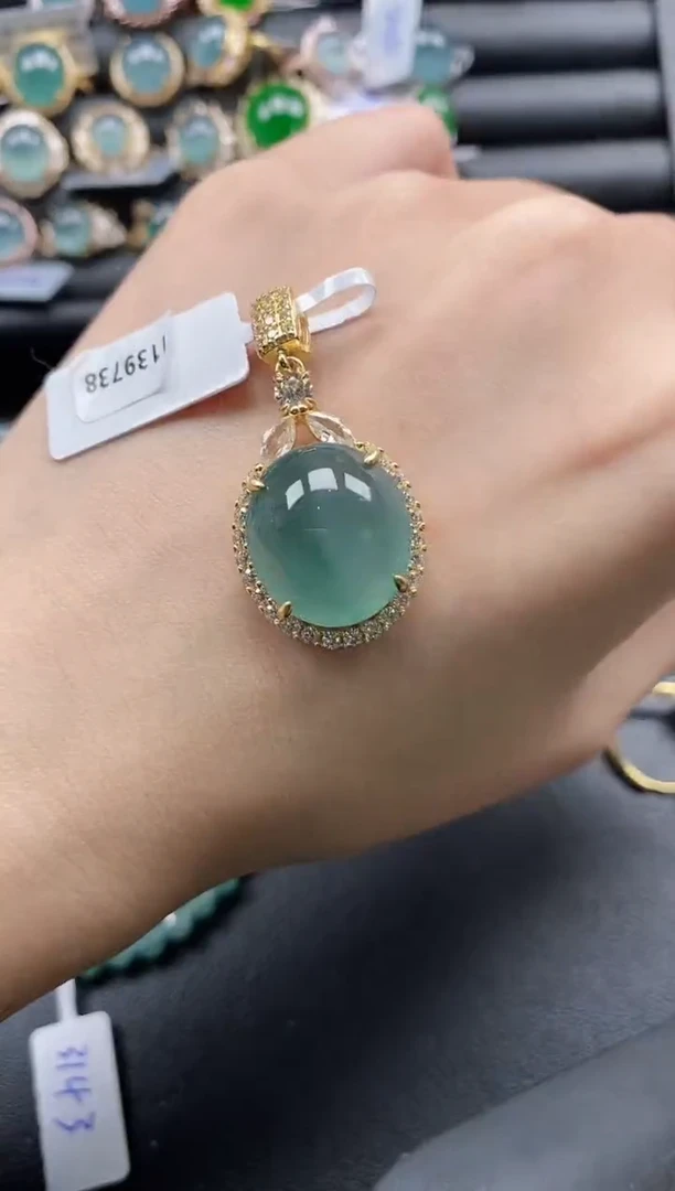 【闪购商品】翡翠戒指银S925镶嵌11111