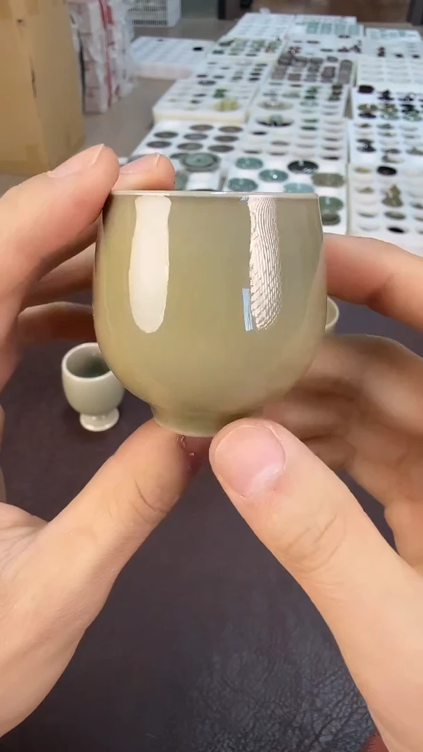 青瓷手工茶器包邮不带礼盒