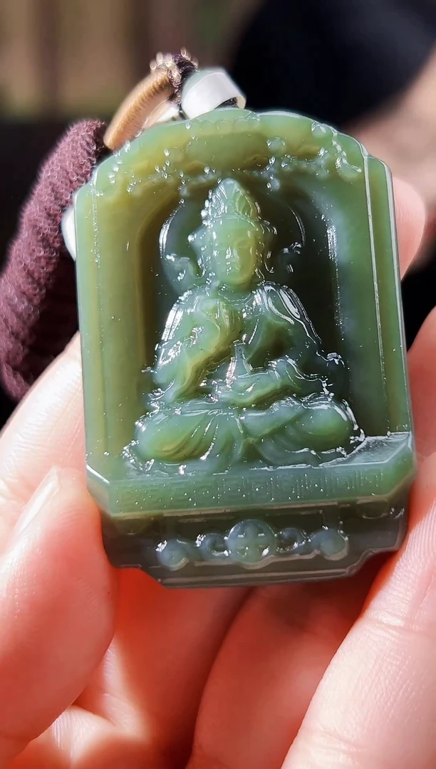 定制和田玉匠人臻玉馆天然和田玉