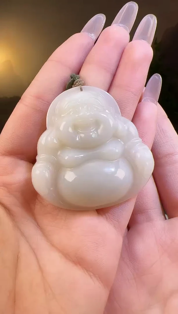 【闪购商品】和田玉颈饰未镶嵌佛公 无