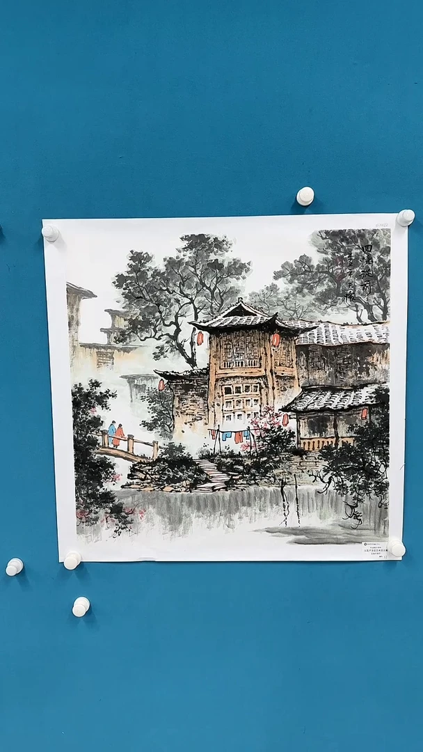 【闪购商品】国画1.27-国检-王夫怀-斗方卢原67