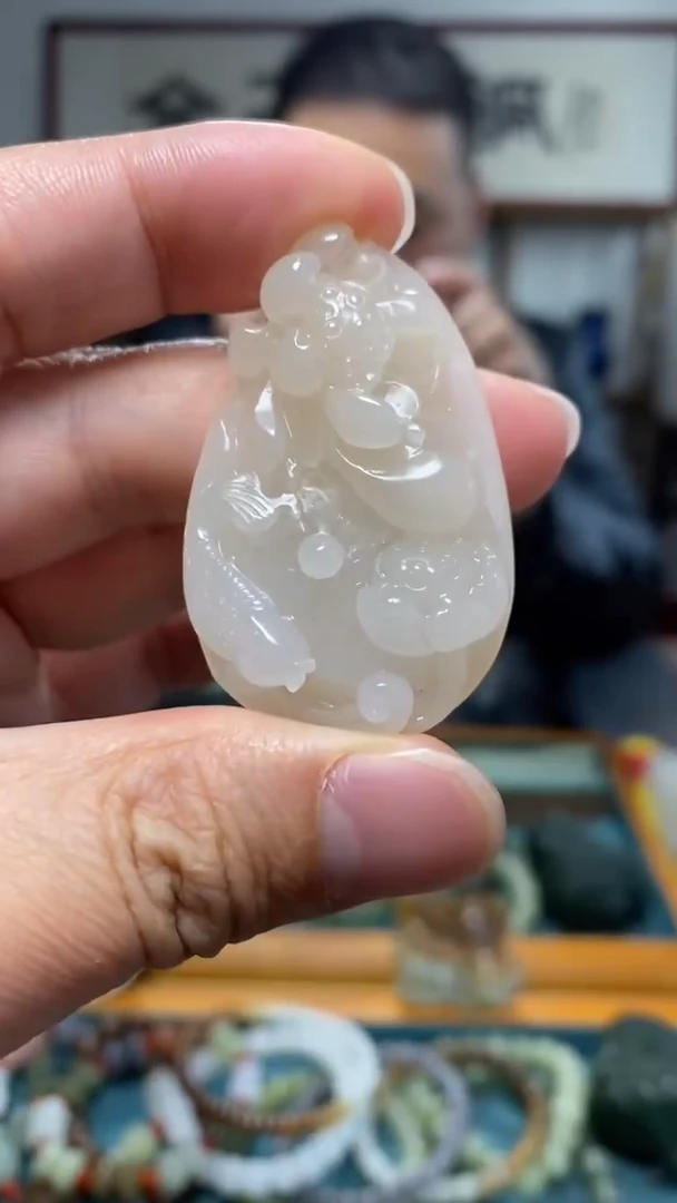 颈饰未镶嵌和田玉44