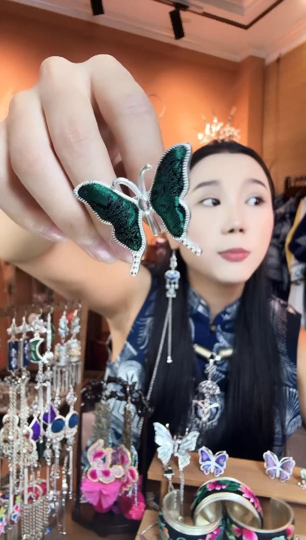 刺绣纯手工民族风戒指