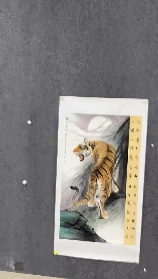 国画 经典国画宣纸手绘4平尺