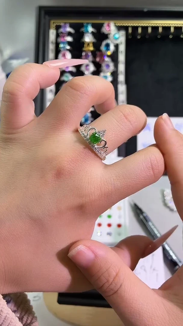 锆石铜合金31号 5*5圆形 空托