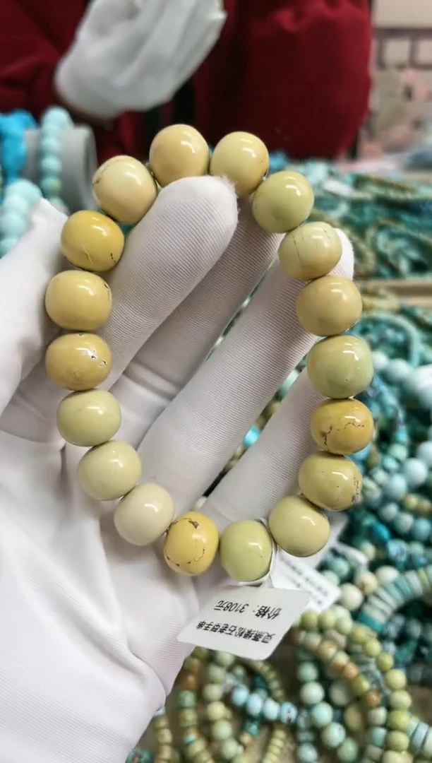 【闪购商品】绿松石珠宝奇石未镶嵌11mm+