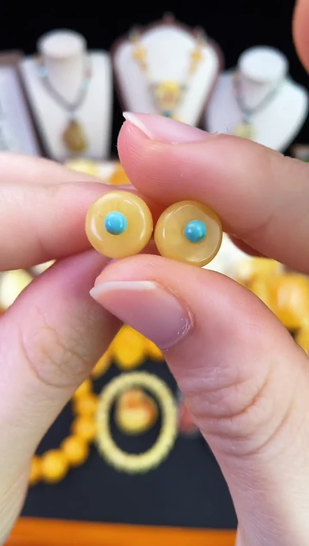 琥珀未镶嵌珠宝奇石柒月