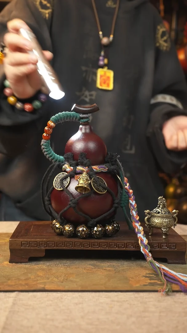 【闪购商品】040大漆葫芦一物一拍记葫堂出品