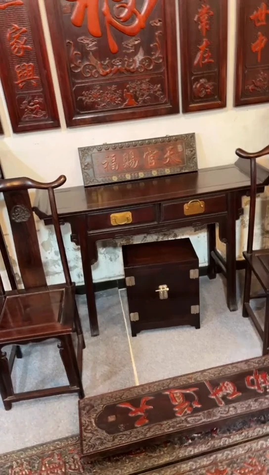 风车木（黑檀木）138CM供桌