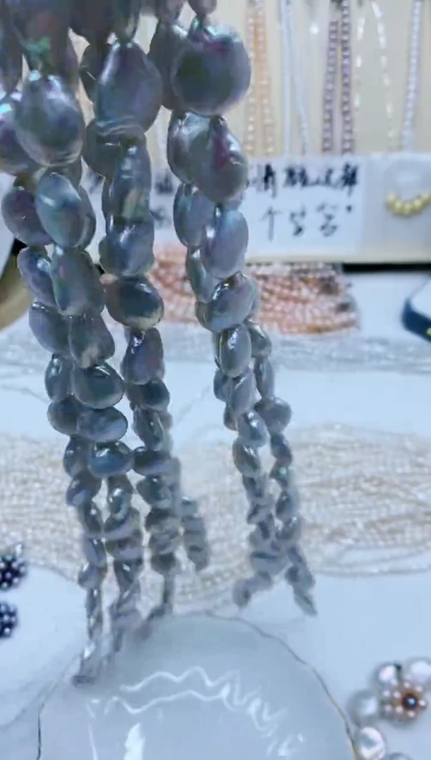 淡水珍珠未镶嵌项链项链多样性发其一