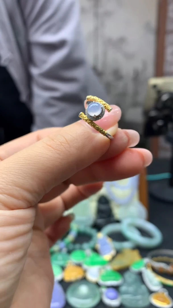 【闪购商品】翡翠戒指未镶嵌36-天然翡翠