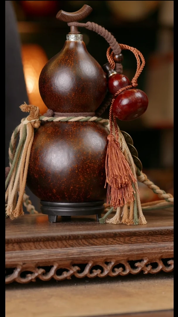 129号精品天然大漆酒葫芦一物一拍~