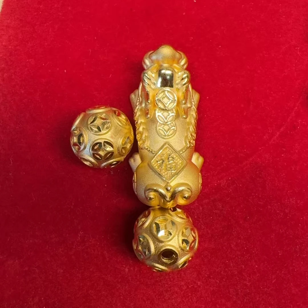 9.64g足金999转运珠貔貅