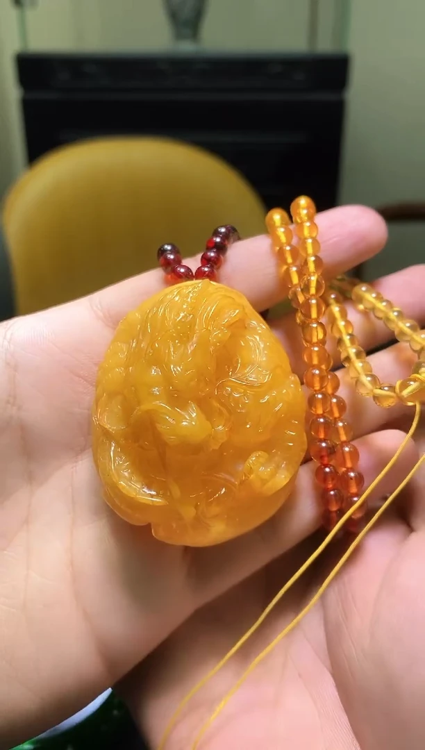 【闪购商品】蜜蜡颈饰未镶嵌多样性发一件104