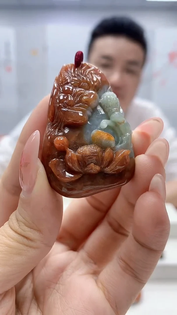 未镶嵌定制翡翠4990ty-毛货挂件21