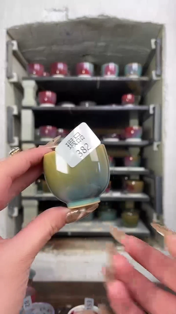 【闪购商品】摆件钧瓷手工茶器窑变
