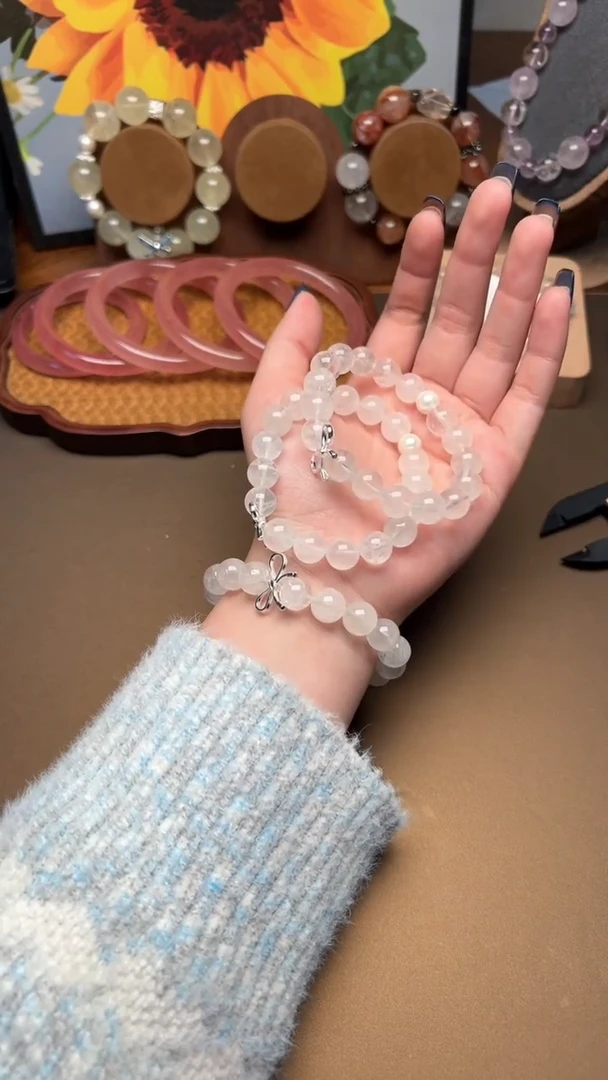 未镶嵌手串水晶1