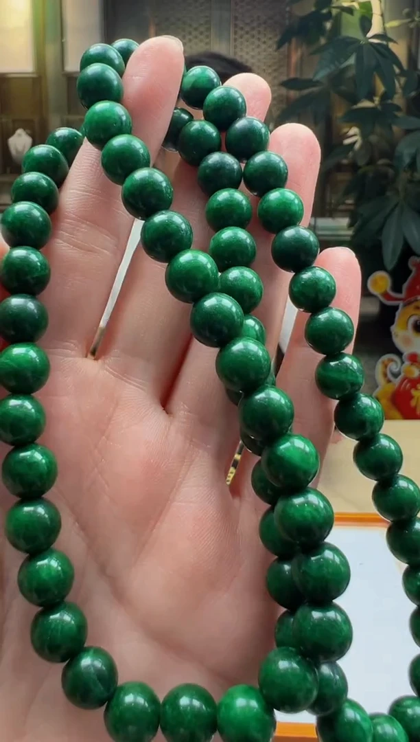 翡翠未镶嵌颈饰BQ2025-7-19-15