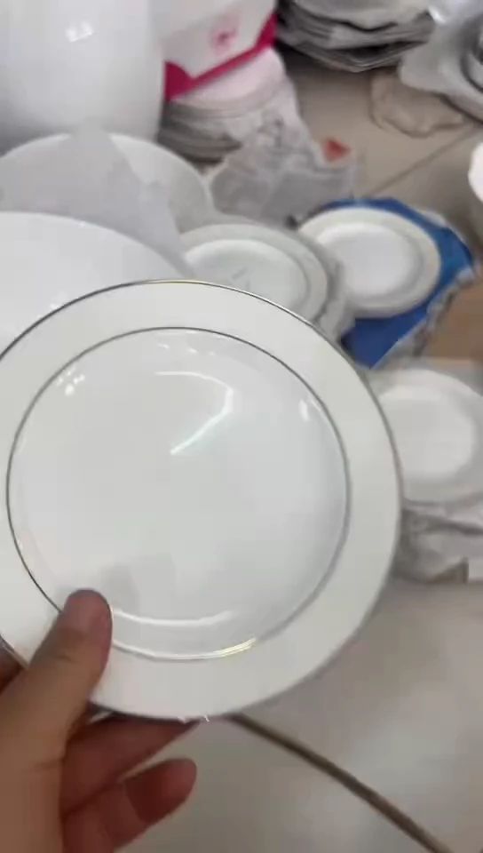 骨瓷6平2个隆达骨瓷