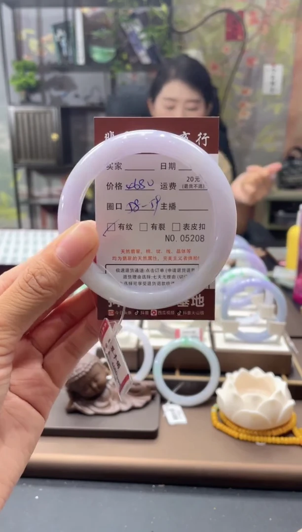 未镶嵌手镯翡翠05208****