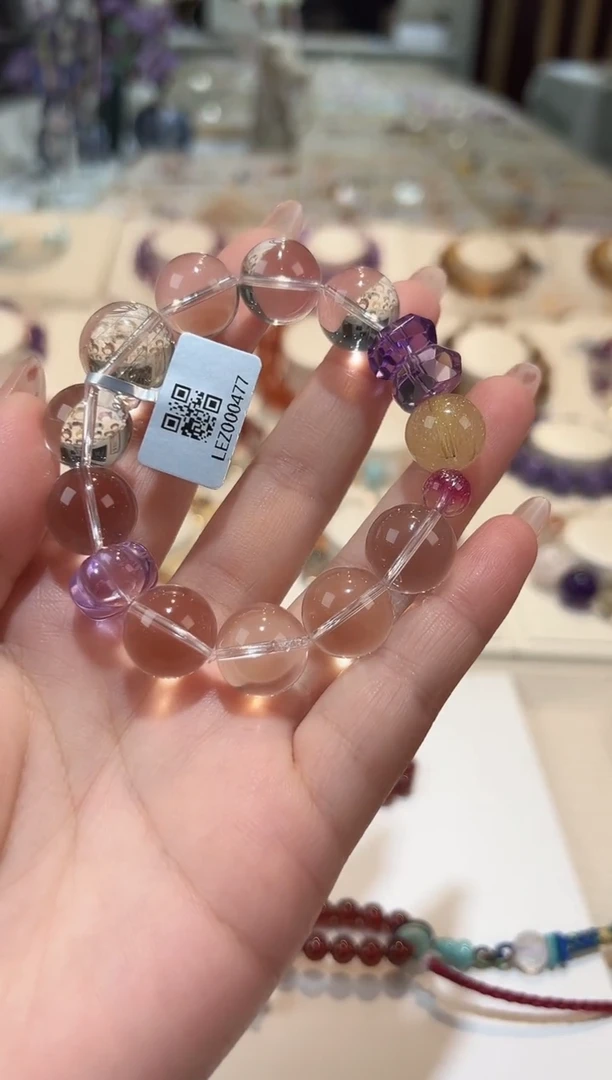 未镶嵌手链水晶手串