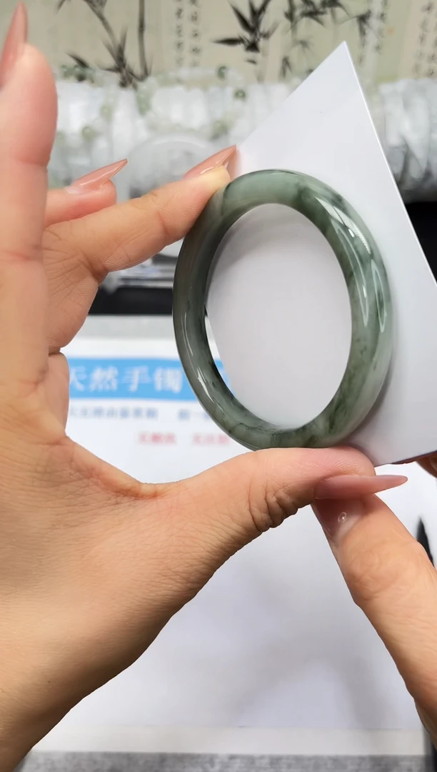 未镶嵌手镯石英质玉A43-55/56/57