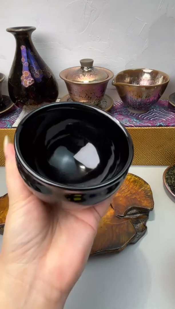 茶盏春申阁福利1只乌金樽杯