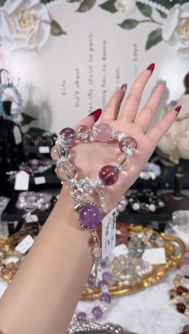 【闪购商品】水晶手链未镶嵌天然水晶默认微瑕 多样性发货发其一