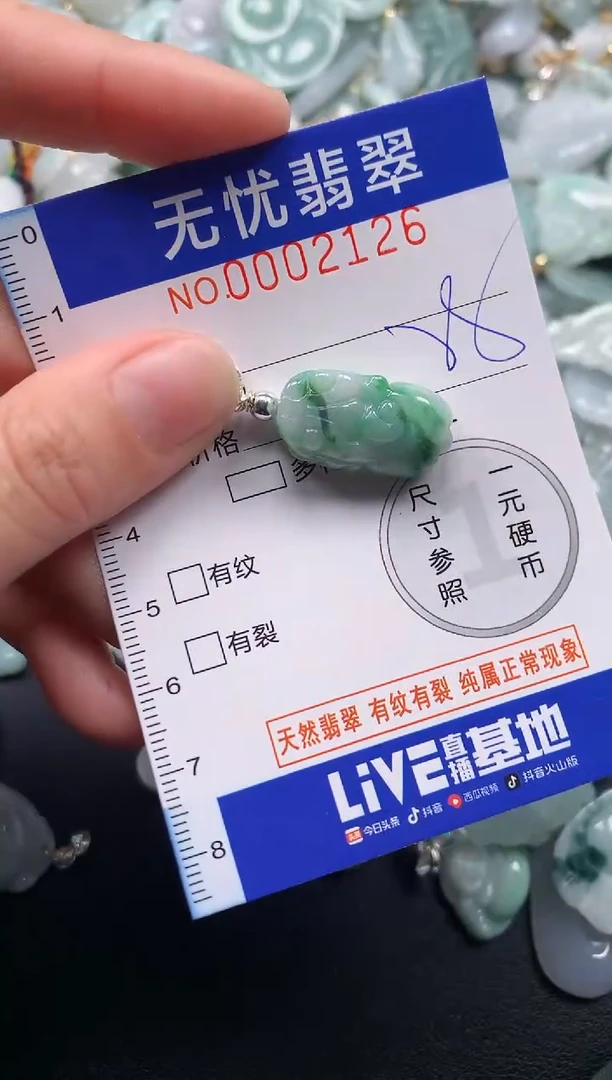 颈饰未镶嵌翡翠2126