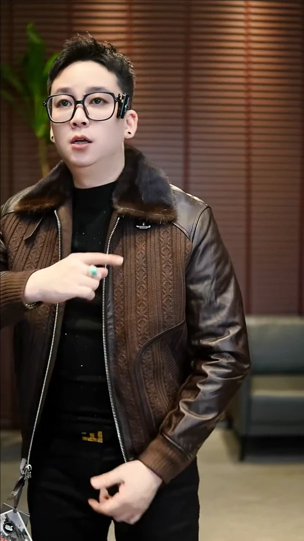 48码（120斤以内） 男士水貂领鹅绒服25898