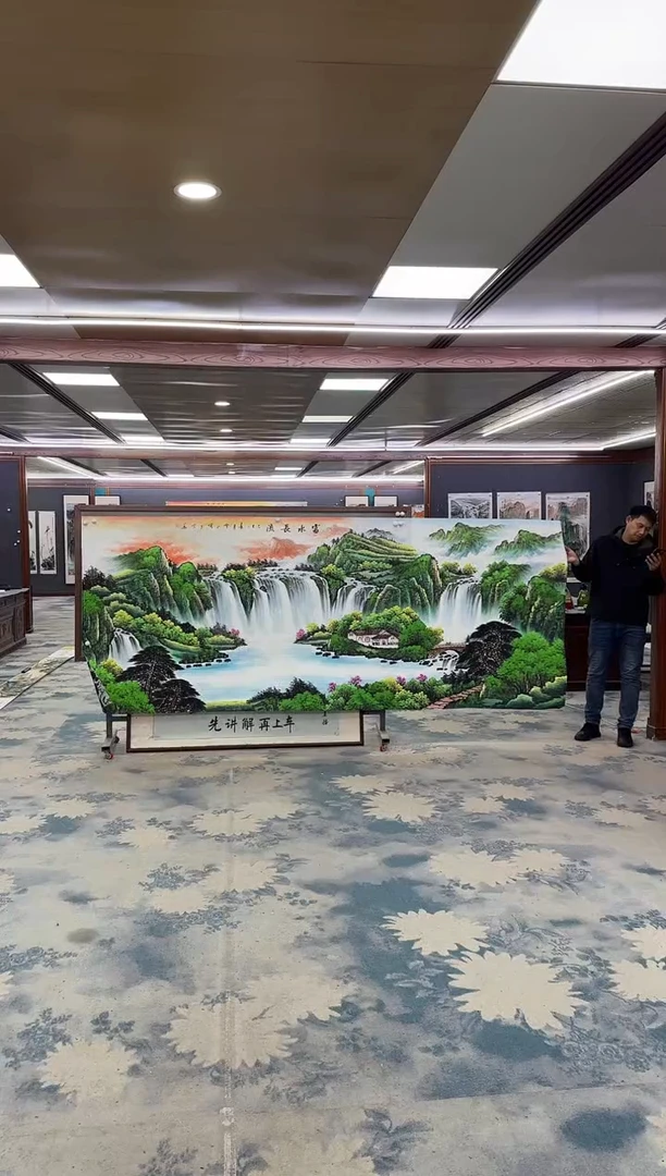 国画Z刘雪红-山水国画-大丈二