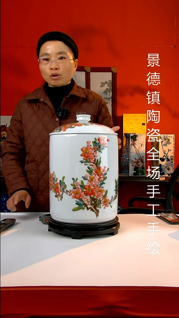 摆件陶瓷景德镇陶瓷 全场手工手绘