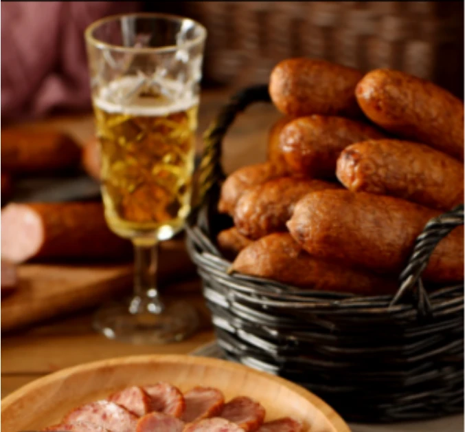 【哈中联】正宗哈尔滨果木熏烤即食美味红肠儿童肠组合