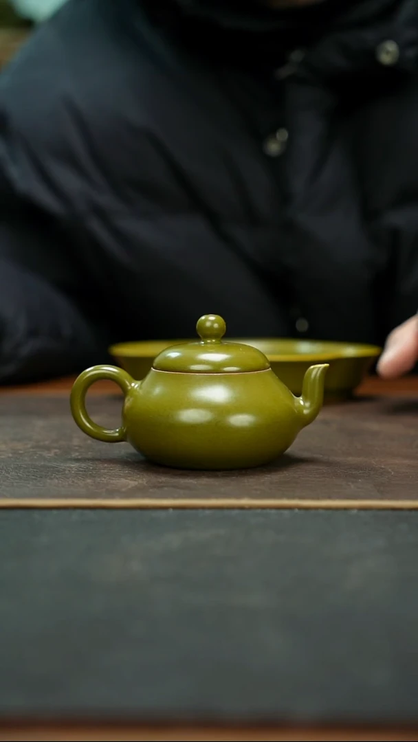 杯茶叶末釉全手工君德壶