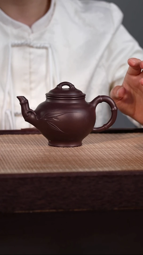 茶壶紫砂黑墩头 310cc