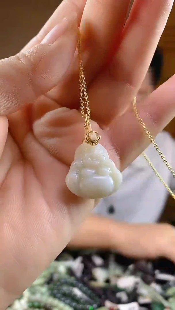 和田玉未镶嵌颈饰多样性发货，拍一发一