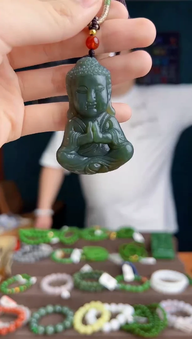 和田玉未镶嵌颈饰多样性发货 拍一单发一个