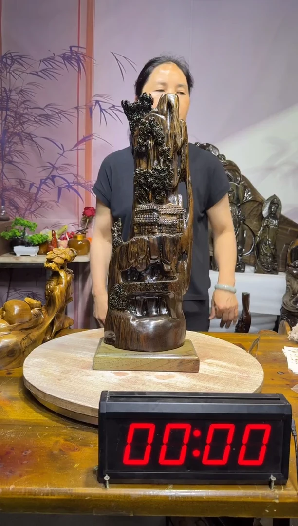 金丝楠金丝楠木雕刻摆件