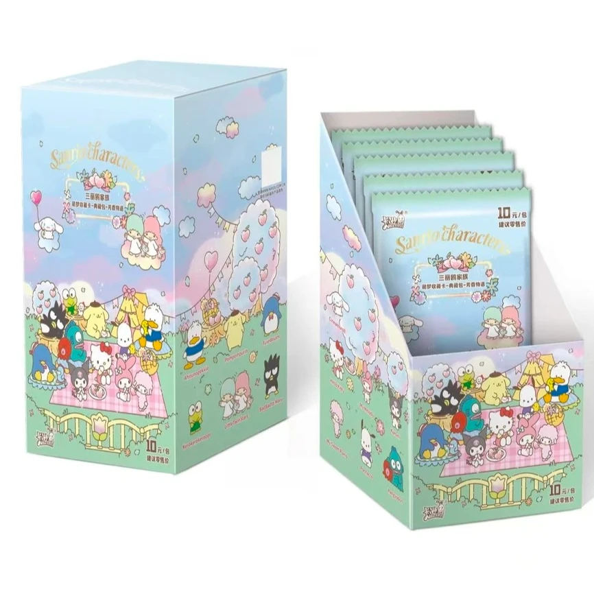 【拆卡平拆&玩法】卡游三丽鸥家族萌梦收藏卡典藏包芳香物语（代拆）