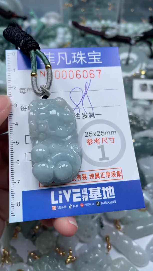 【闪购商品】翡翠颈饰未镶嵌00..6067