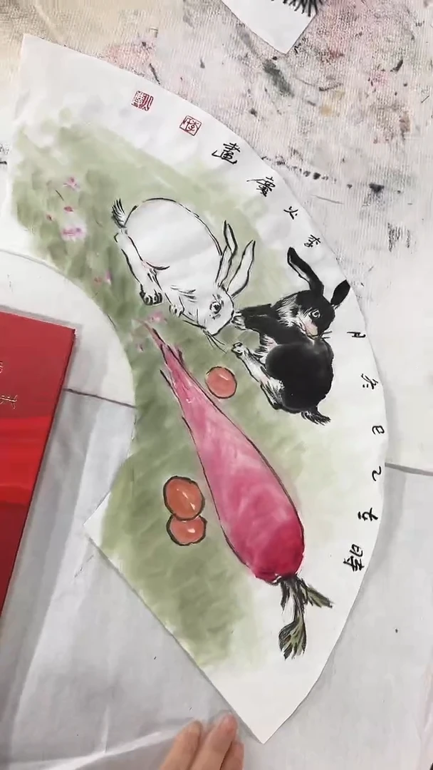 国画李火庆/国画/花鸟