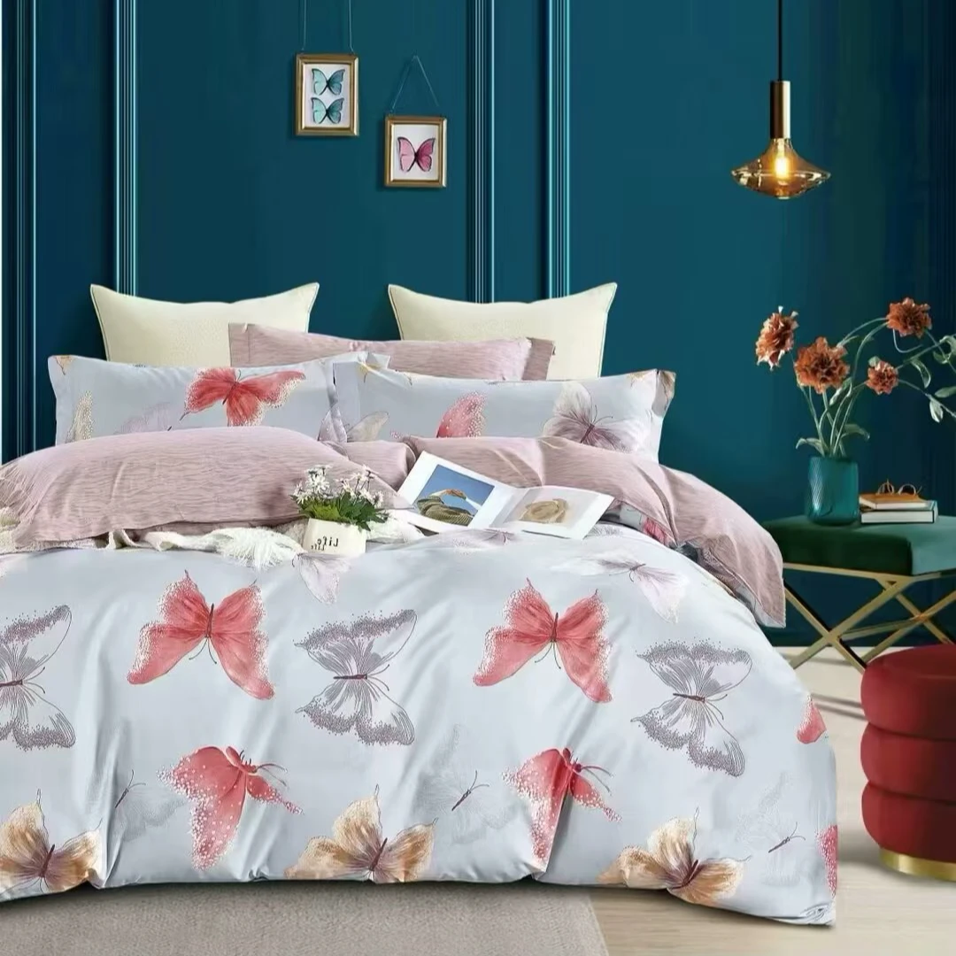 【A+类斜纹水洗棉四件套】新疆发货保暖床上轻奢款清新亲肤宿舍家用