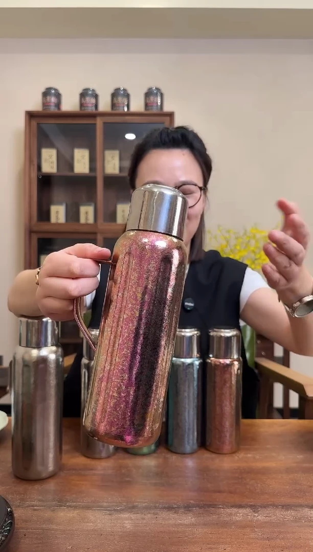 800毫升纯钛新款粉色