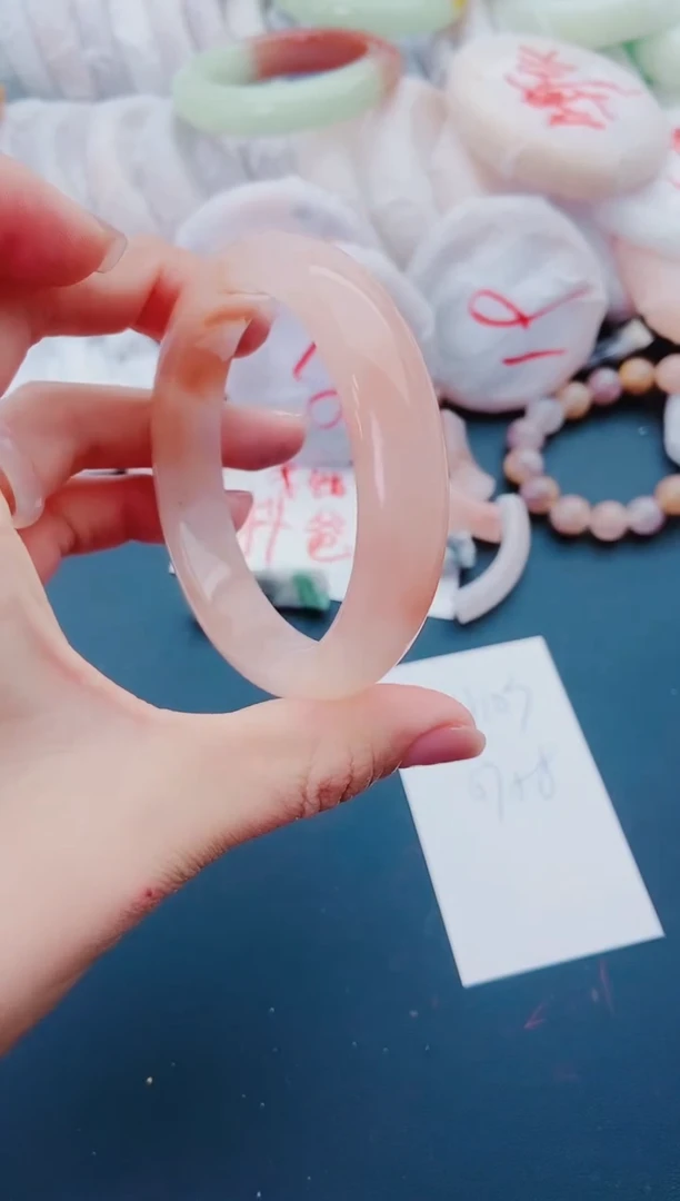 未镶嵌手镯石英质玉H103-57-58