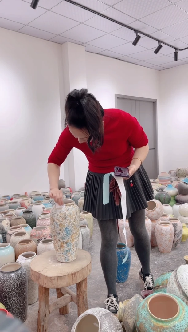 【闪购商品】瓶564  陶瓷花瓶 无花微瑕