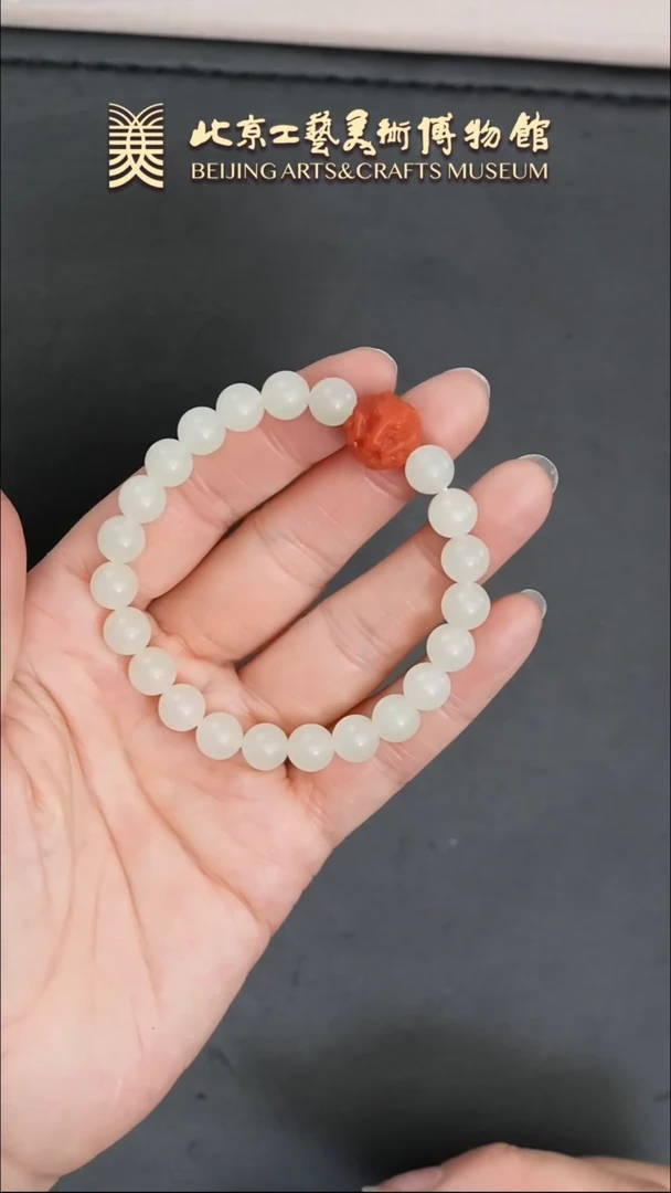 【闪购商品】和田玉手串未镶嵌B0116GMD114马到功成