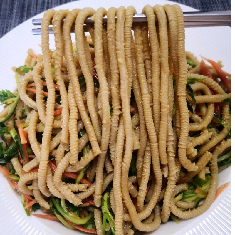 凉拌莜面荞面带料包速食莜面荞面多种口味代餐饱腹内蒙古武川特色