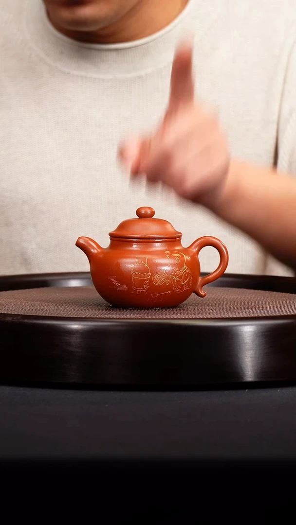 茶壶紫砂宜兴紫砂原矿壶